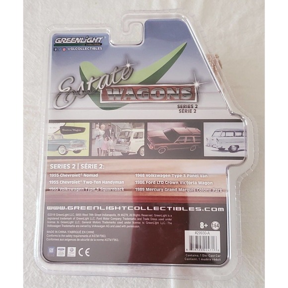 Greenlight 1955 Chevrolet Two-Ten Handyman Estate Wagons 1/64 - Picture 2 of 2